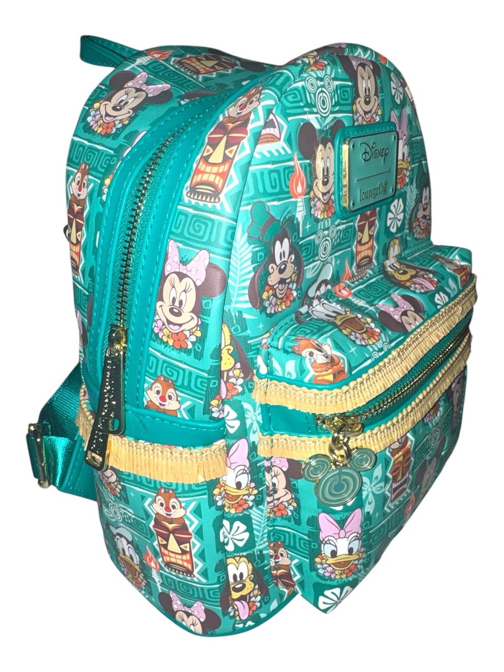 Loungefly Mickey and Friends Tiki Character Mini Backpack - Picture 2 of 6